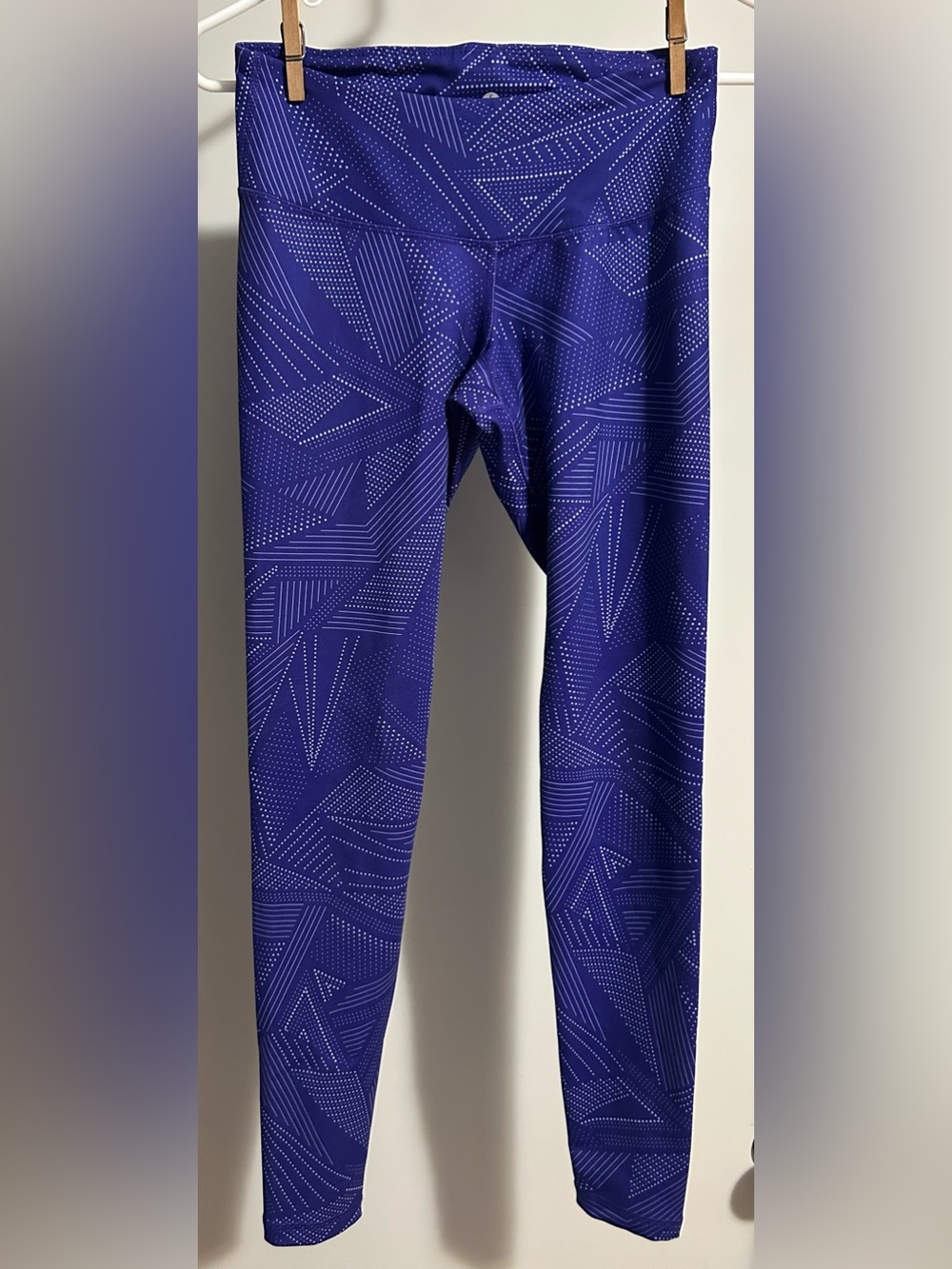 Old Navy Purple Geometric Women’s Leggings